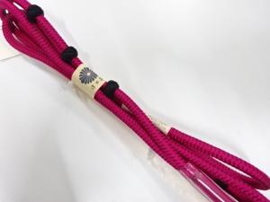 未使用品　正絹　手組帯締め